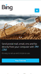 Mobile Screenshot of bingmail.com.au